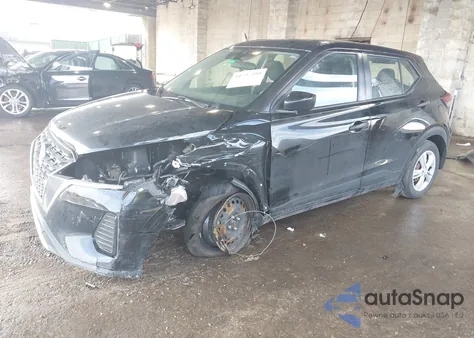 2021 Nissan Kicks S Xtronic Cvt z USA, uszkodzony, nr VIN 3N1CP5BVXML495432